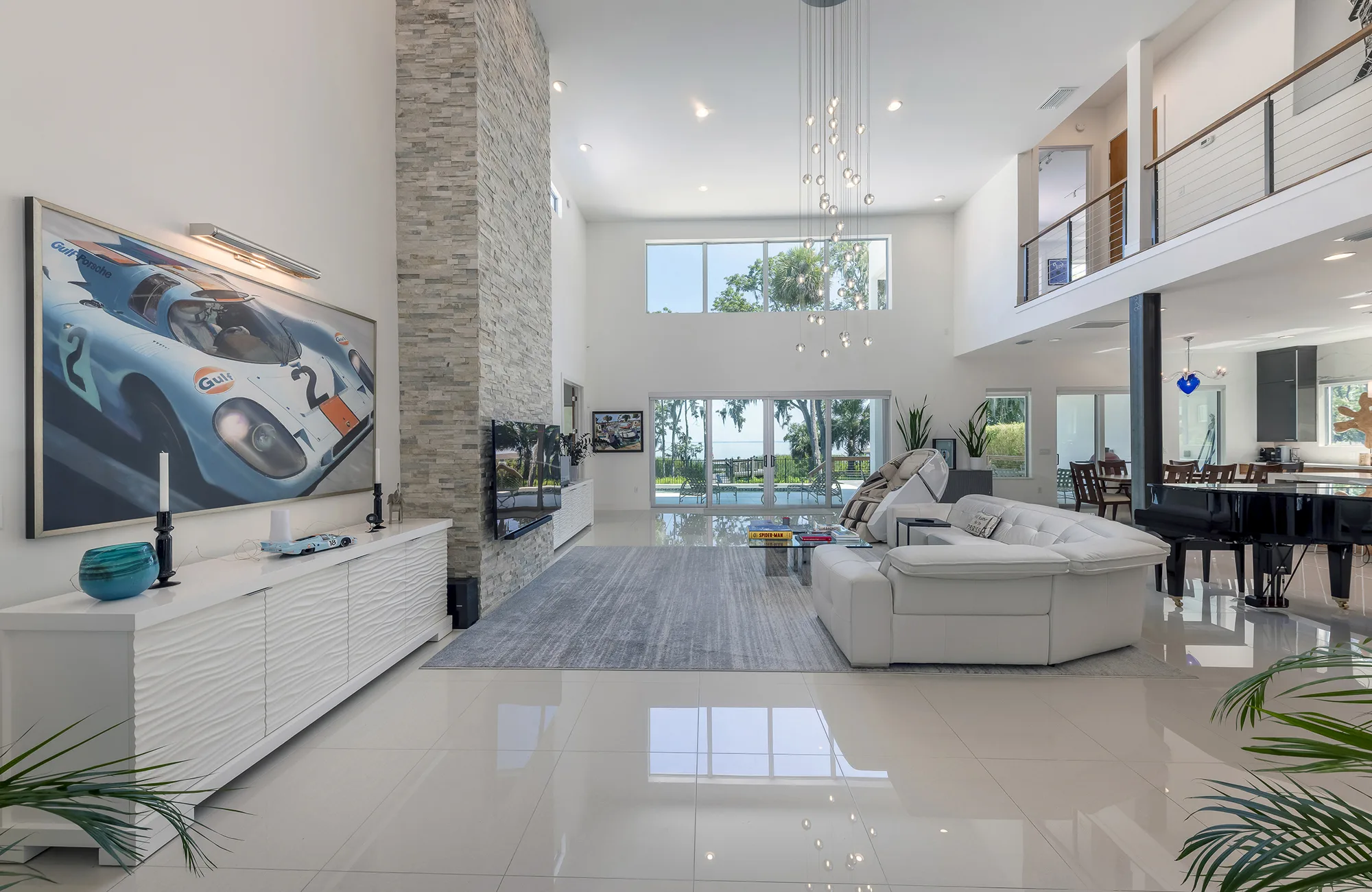 Elegant modern kitchen interior photographed for luxury architectural portfolio